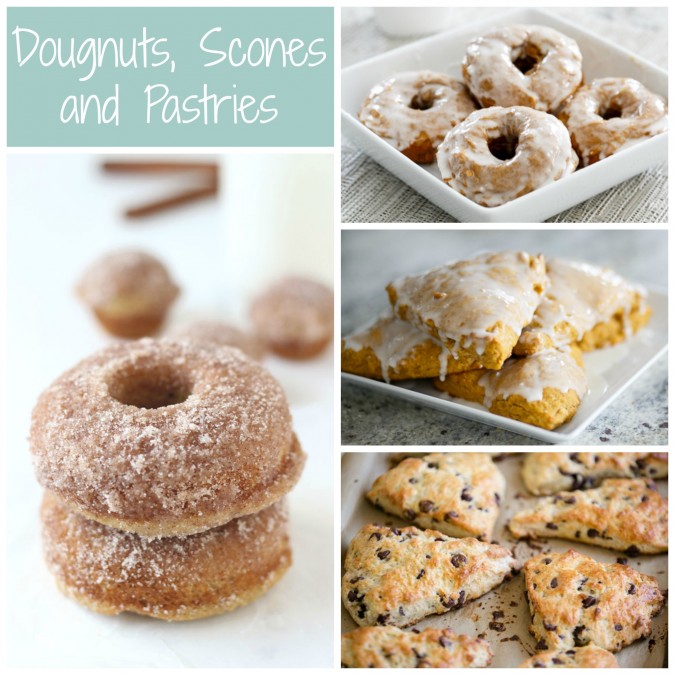 Doughnuts Scones Pastries